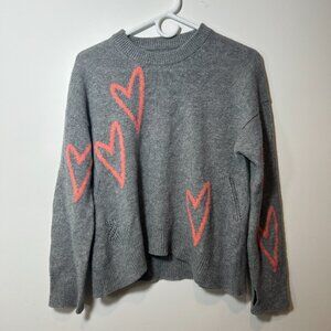 Zadig & Voltaire Markus Heart Cashmere Sweater Size XS
